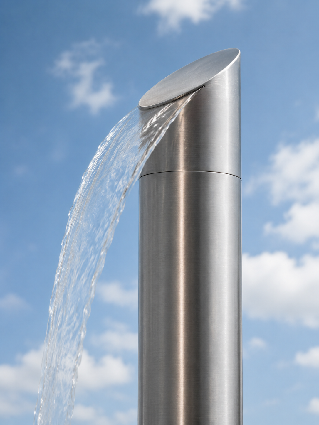 Douche extérieure tout inox
