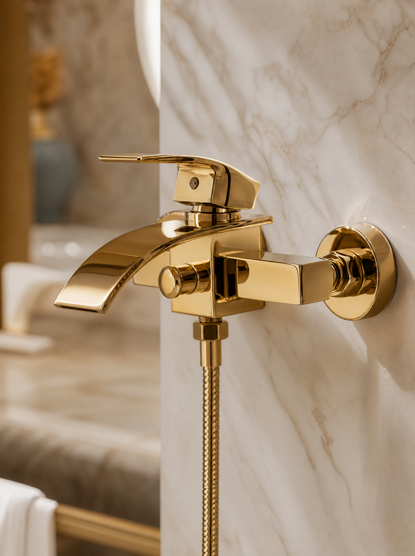 Colonne de douche baignoire Sami or