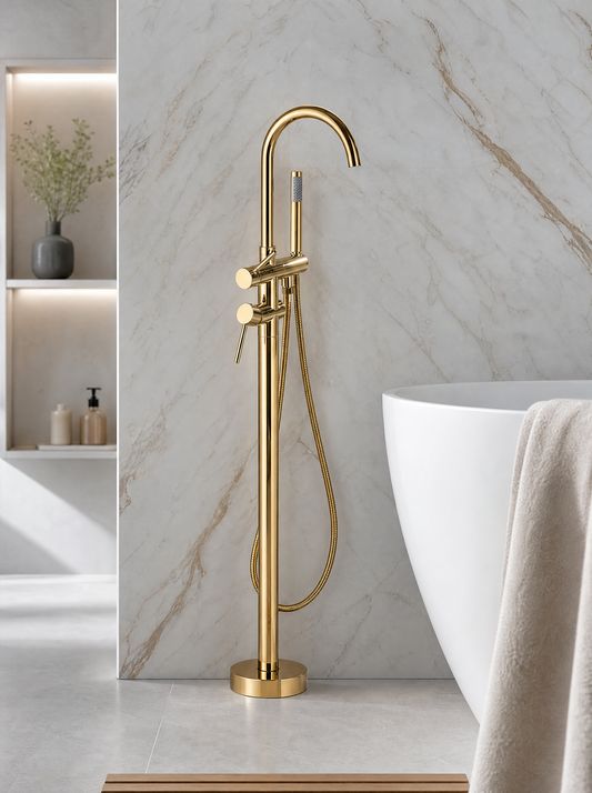 Colonne de douche baignoire Aylin or